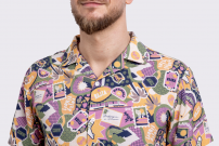 Ślonsko koszula we rajzowy pattern