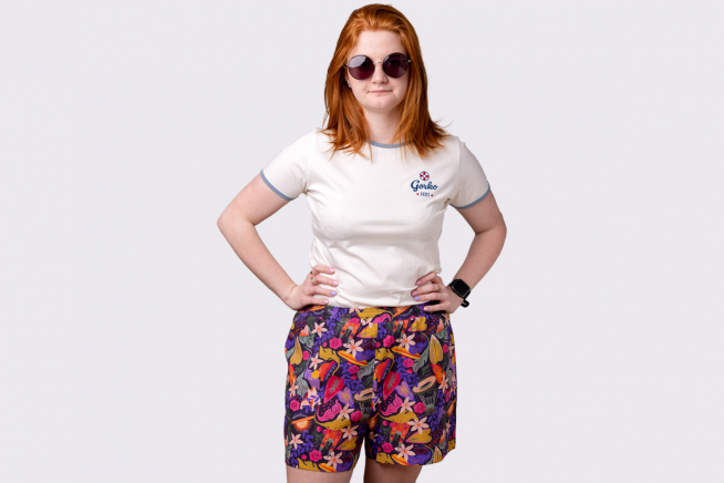 Galotki we miejski pattern