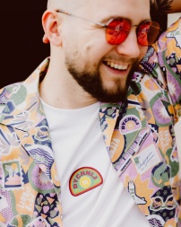 Ślonsko koszula we rajzowy pattern