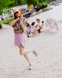 Ślonsko koszula we rajzowy pattern