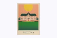 Plakat Pszczyna ilustracja