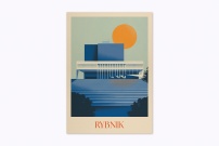 Plakat Rybnik ilustracja
