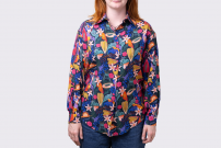 Koszula we miejski pattern