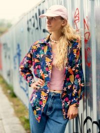 Koszula we miejski pattern