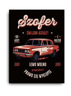 Plakat Szofer