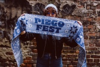 Szalik Pizgo Fest uniseks