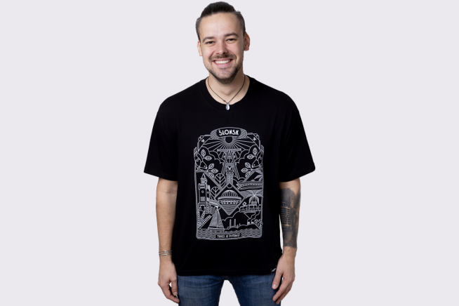 Koszulka uniseks Ślonsk Czorny