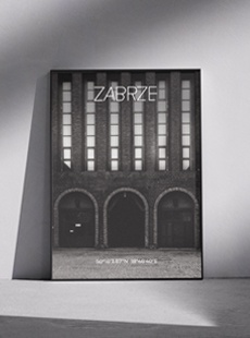 Plakat Zabrze BW - Limitowany
