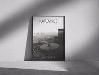 Plakat Katowice BW - Limitowany