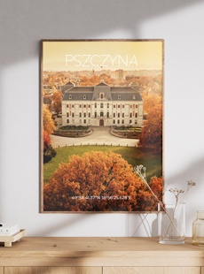 Plakat Pszczyna Kolor - Limitowany