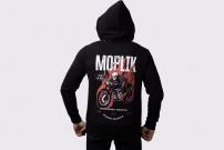 Bluza moplik zapinano na rajfynszlos