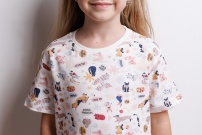 Koszulka bajtlowo kociki i fafiki