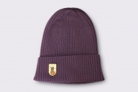 Mycka ze przypinkom emaliowanom Ślonsk - fioletowo