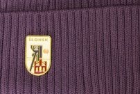 Mycka ze przypinkom emaliowanom Ślonsk - fioletowo