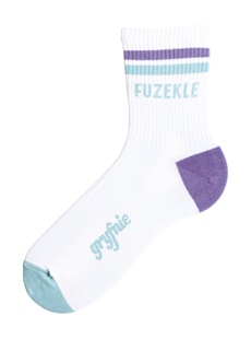 Fuzekle fioletowo - zielone