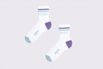 Fuzekle fioletowo - zielone