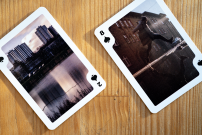 Karty do szpilanio we ślonski landszafty