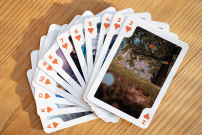 Karty do szpilanio we ślonski landszafty