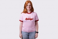 Koszulka Niy mom sie w co łoblyc haft chenile