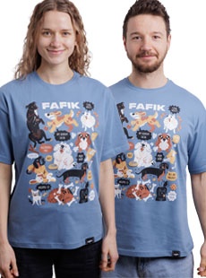 Koszulka Fafiki - uniseks