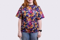 Koszulka miejski pattern uniseks