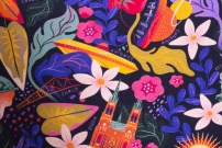 Koszulka miejski pattern uniseks