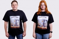 Koszulka Limitowano Grzegorz Chudy x Gryfnie KAFYJU MI TRZA- uniseks