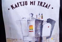 Koszulka Limitowano Grzegorz Chudy x Gryfnie KAFYJU MI TRZA- uniseks