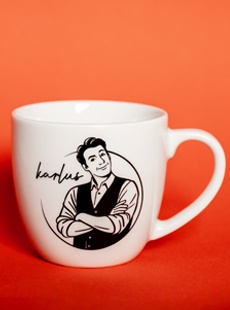 Kubek Karlus vintage
