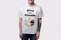 Koszulka uniseks hazok, cipki i kroszonka!