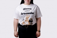 Koszulka uniseks hazok, cipki i kroszonka!