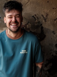 Koszulka Kafyj piyknie wonio