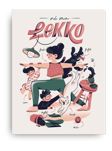 Plakat Ni ma lekko - bajzel