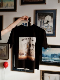 Koszulka Limitowano Grzegorz Chudy x Gryfnie KAFYJU MI TRZA- uniseks