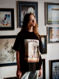 Koszulka Limitowano Grzegorz Chudy x Gryfnie KAFYJU MI TRZA- uniseks