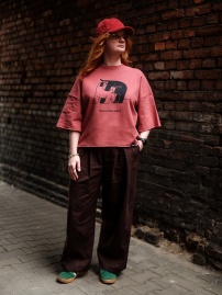 Bluza babko z krótkim rynkowkiym fafiki