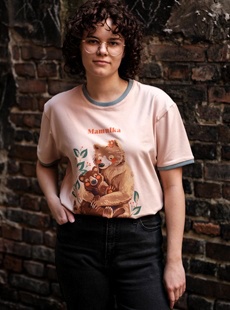 Koszulka babsko Mamulka ber