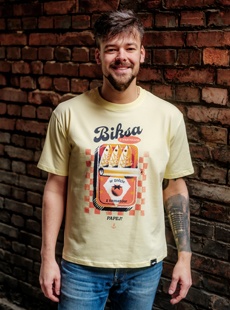 Koszulka biksa z harynkami