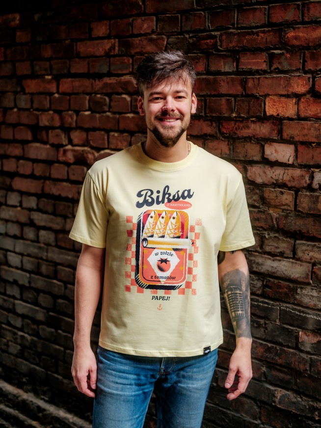 Koszulka biksa z harynkami