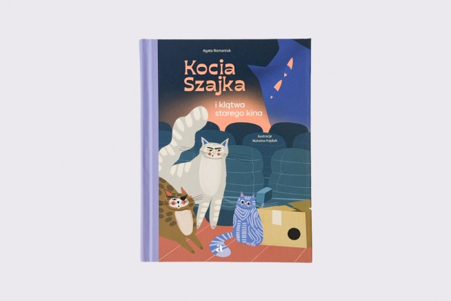 Ksionżka Kocia Szajka i klątwa starego kina