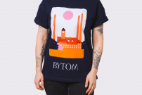 Koszulka granatowo BYTOM uniseks