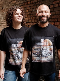 Koszulka Limitowano Grzegorz Chudy x Gryfnie KAFYJU MI TRZA- uniseks