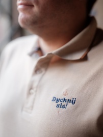 Koszulka Polo Dychnij sie - haft