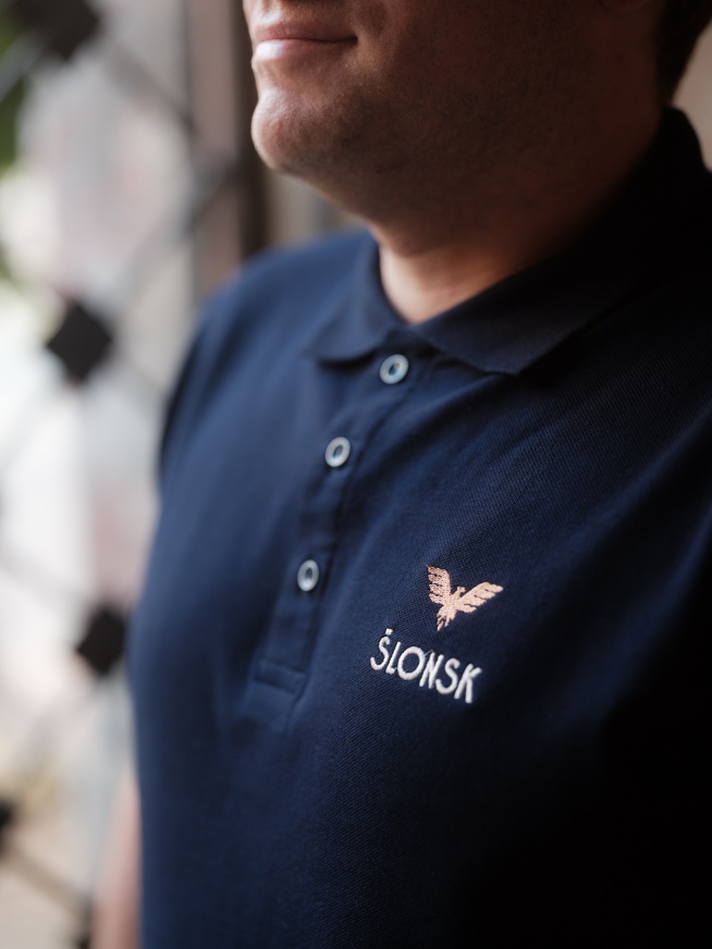 Koszulka Polo Ślonsk - haft