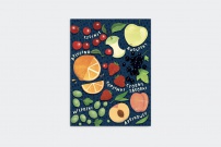 Plakat owoce