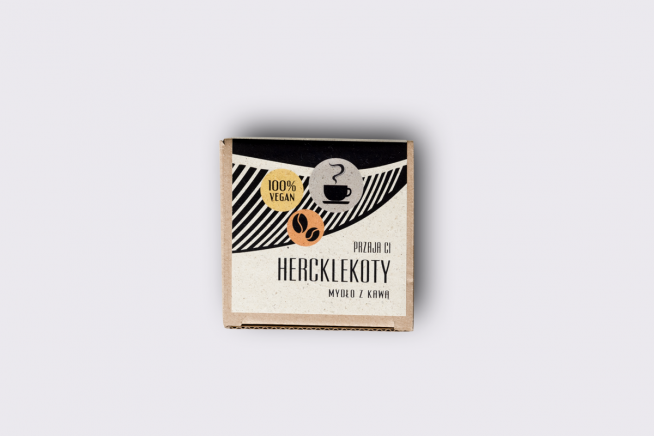 Hercklekoty - mydło z kawom