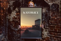 Plakat Katowice - Limitowany