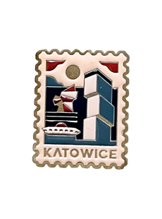 Magnes emaliowany Katowice