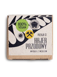 Hajer przodowy - mydło z wonglem