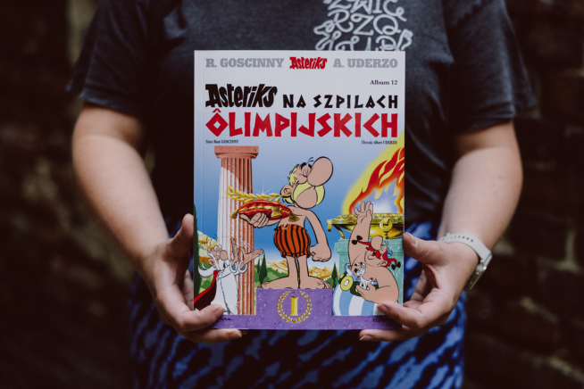 Komiks Asteriks na szpilach olimpijskich